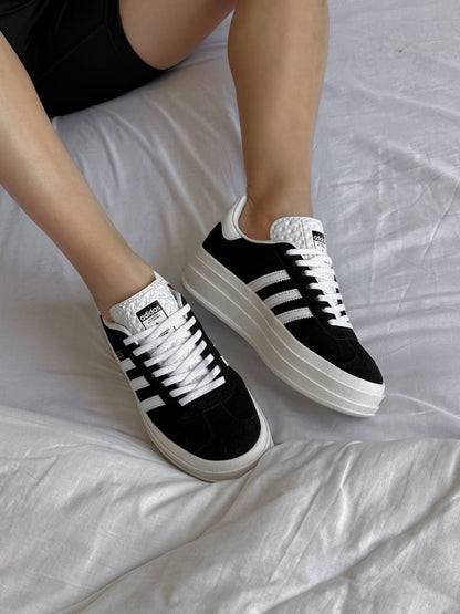 Adidas Gazelle Platform Core Black - oceanhype - 