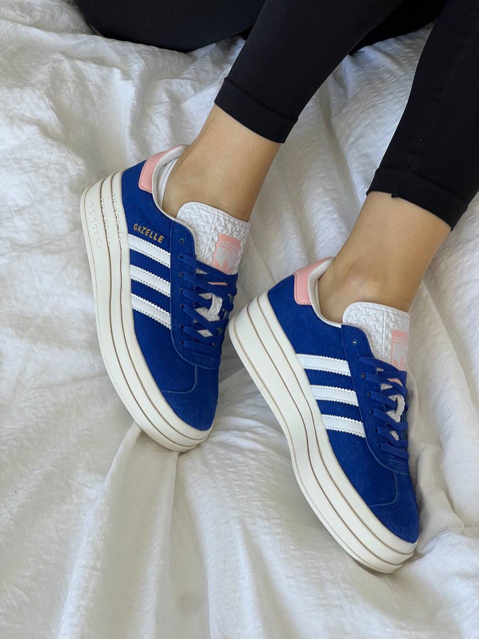 Adidas Gazelle Platform Semi Lucid Blue - oceanhype - 