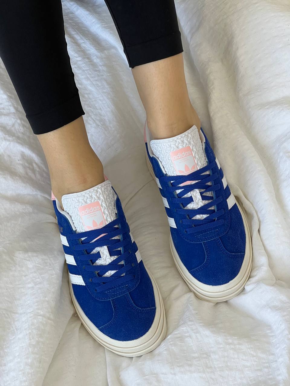 Adidas Gazelle Platform Semi Lucid Blue - oceanhype - 