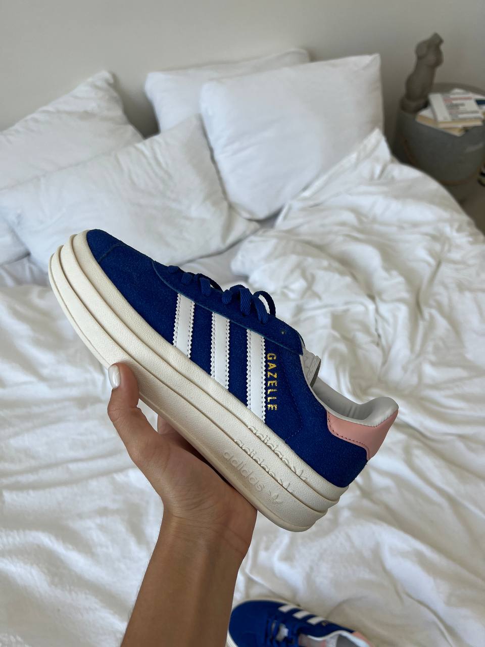 Adidas Gazelle Platform Semi Lucid Blue - oceanhype - 