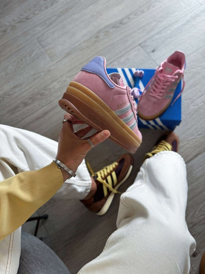 Adidas Gazelle Bold Pink Silver Blue - oceanhype - 