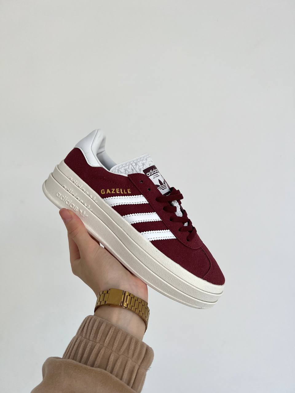 Adidas Gazelle Bold Burgundy - oceanhype - 