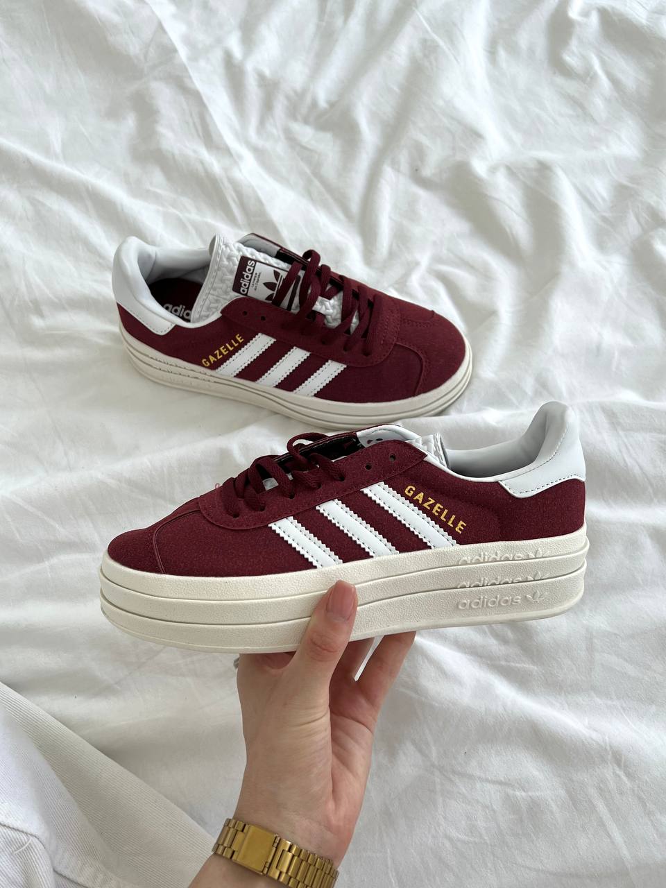 Adidas Gazelle Bold Burgundy - oceanhype - 