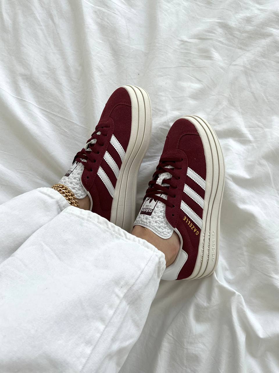 Adidas Gazelle Bold Burgundy - oceanhype - 