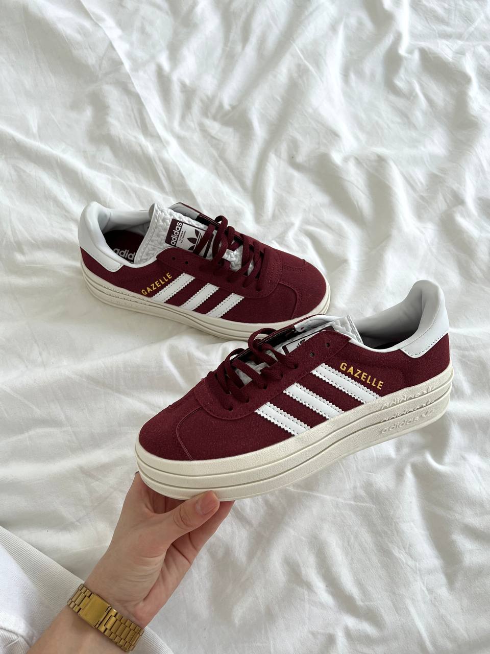 Adidas Gazelle Bold Burgundy - oceanhype - 