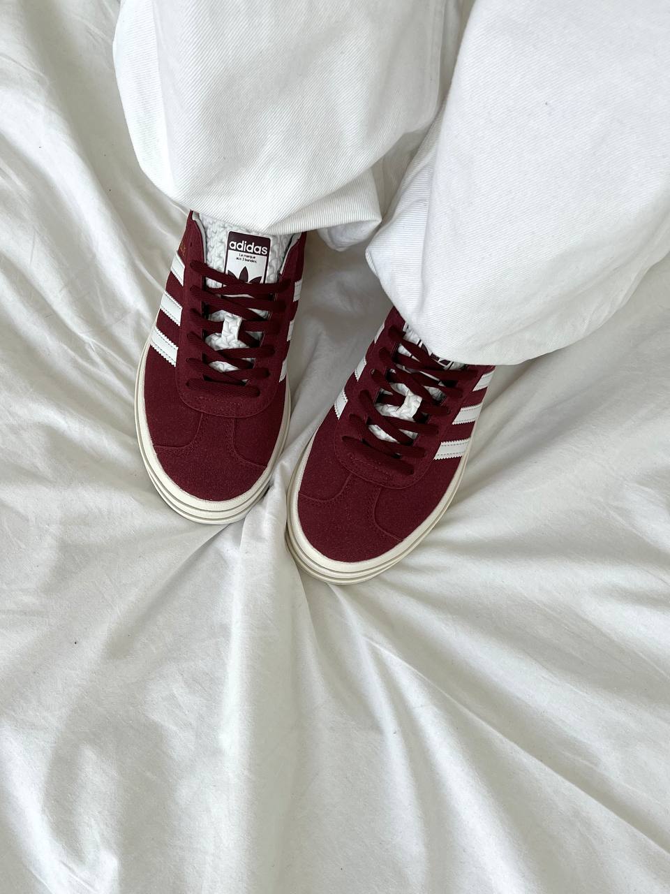 Adidas Gazelle Bold Burgundy - oceanhype - 