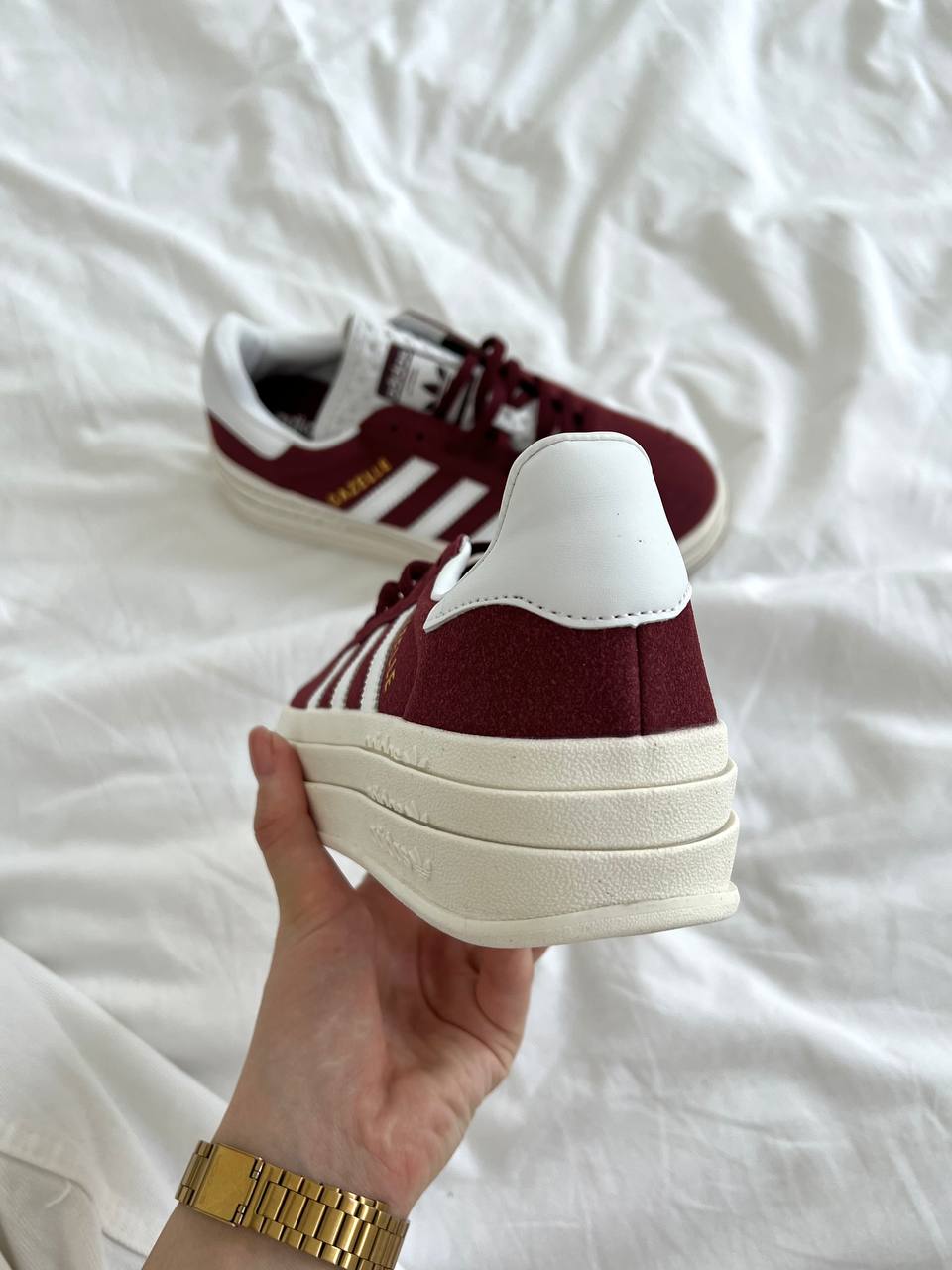 Adidas Gazelle Bold Burgundy - oceanhype - 