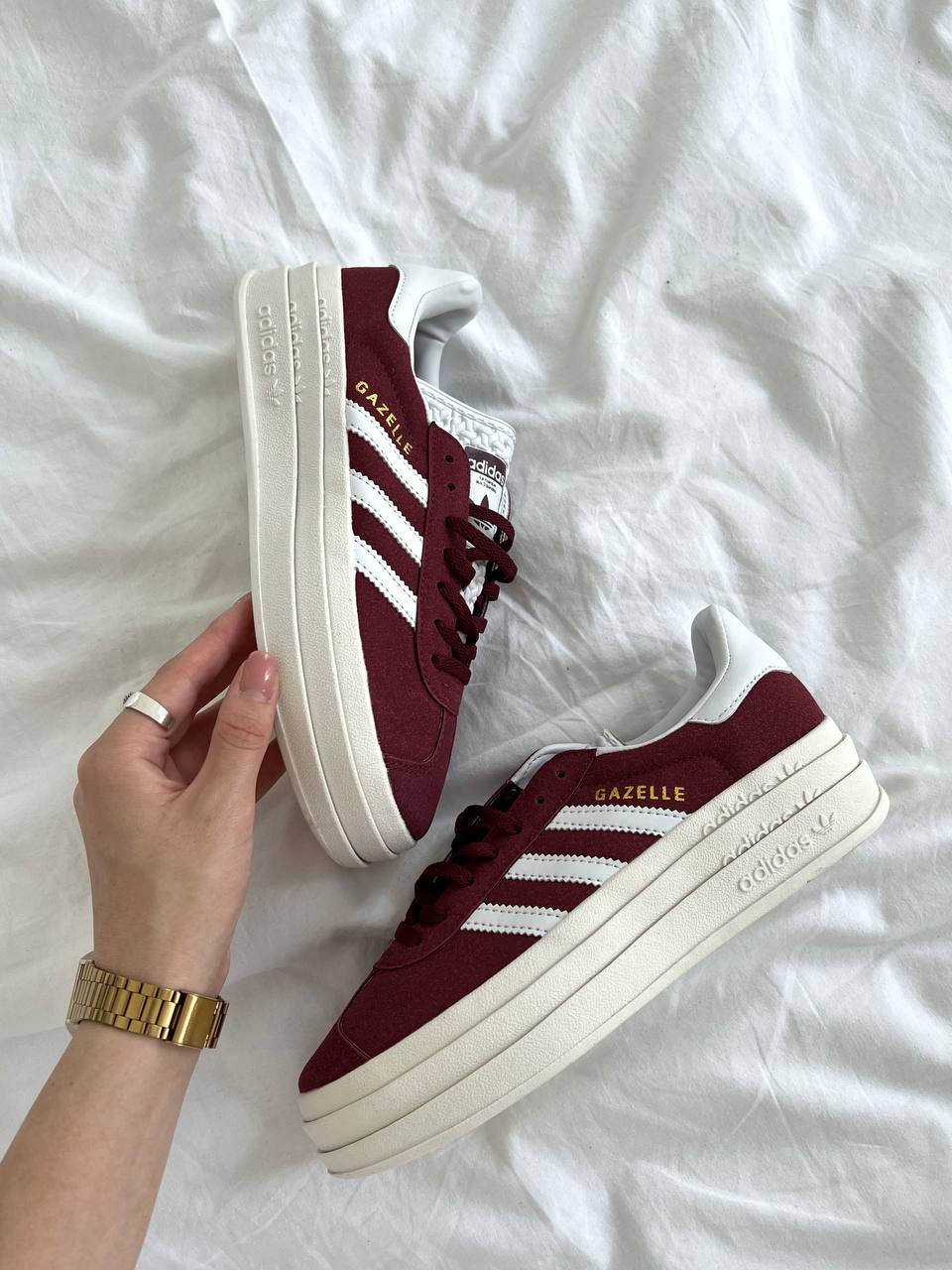 Adidas Gazelle Bold Burgundy - oceanhype - 