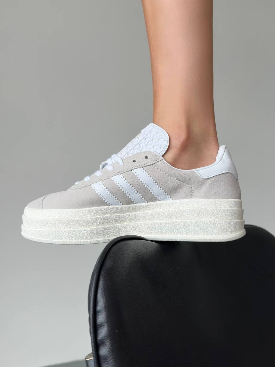 Adidas Gazelle Platform Grey Two - oceanhype - 