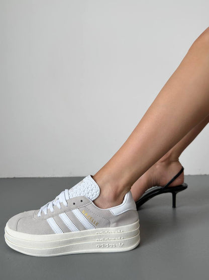 Adidas Gazelle Platform Grey Two - oceanhype - 