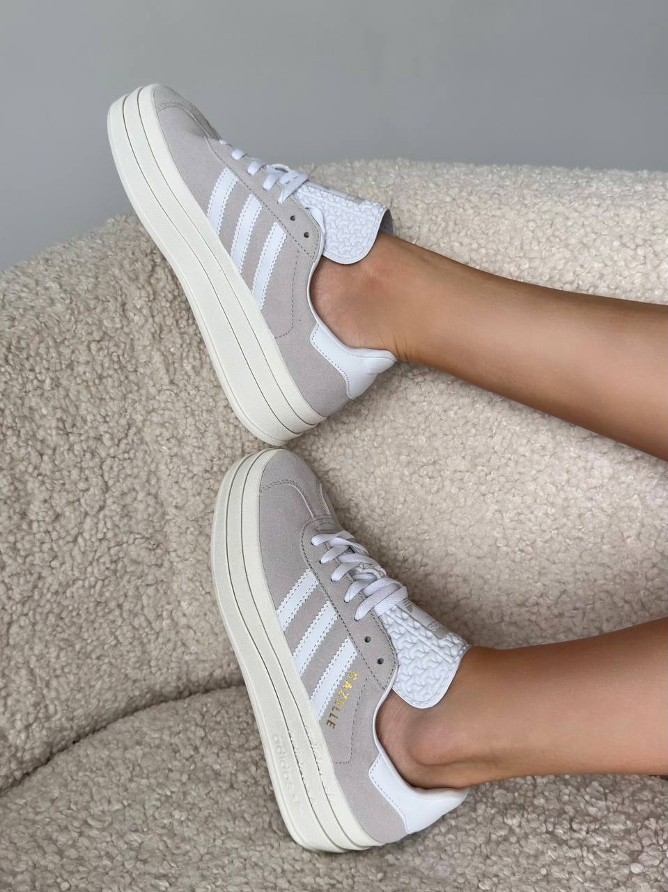 Adidas Gazelle Platform Grey Two - oceanhype - 