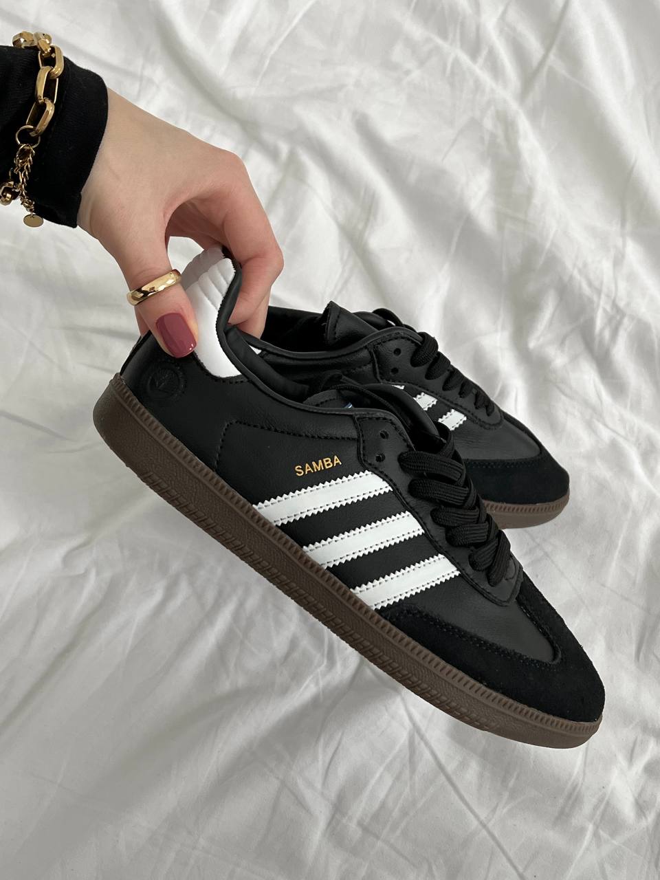 Adidas Humanrace Samba Black White - oceanhype - 