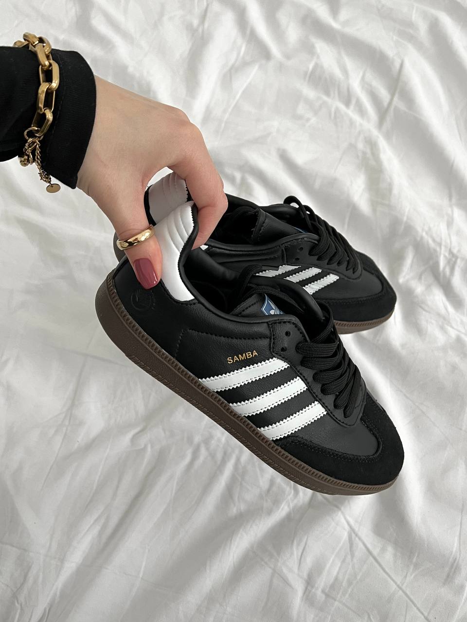 Adidas Humanrace Samba Black White - oceanhype - 