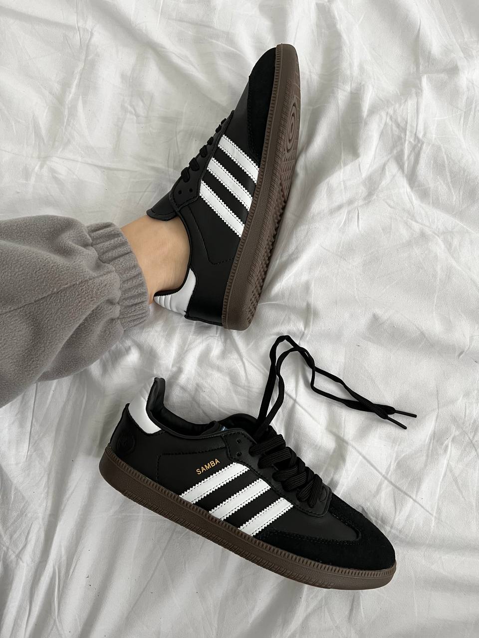 Adidas Humanrace Samba Black White - oceanhype - 