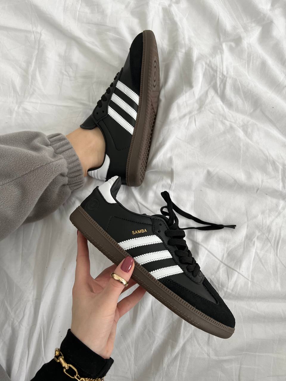 Adidas Humanrace Samba Black White - oceanhype - 