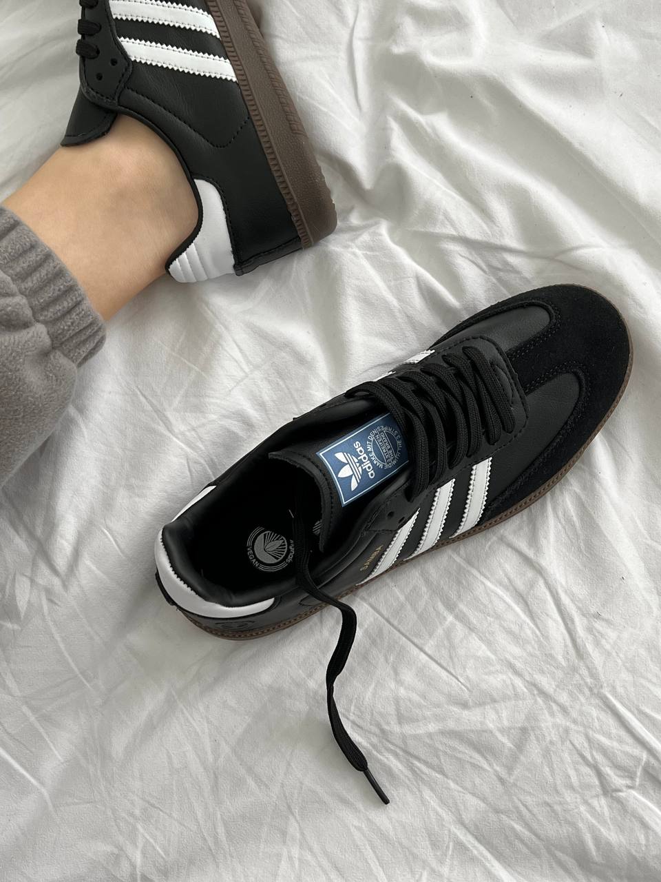 Adidas Humanrace Samba Black White - oceanhype - 