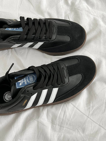 Adidas Humanrace Samba Black White - oceanhype - 