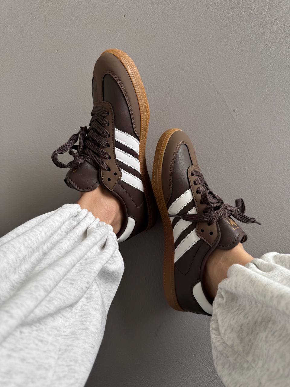 Adidas Samba Brown White - oceanhype - 