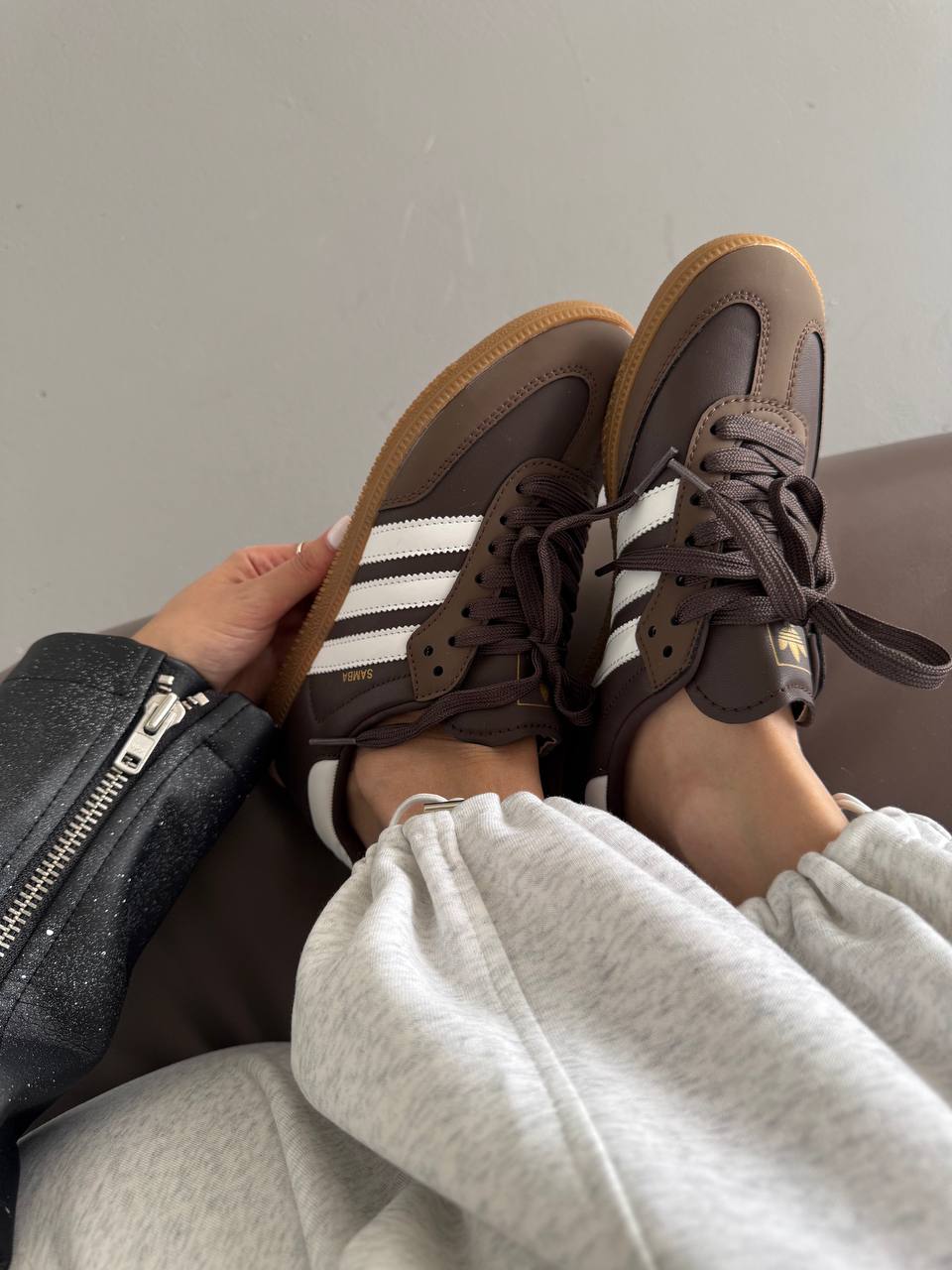 Adidas Samba Brown White - oceanhype - 