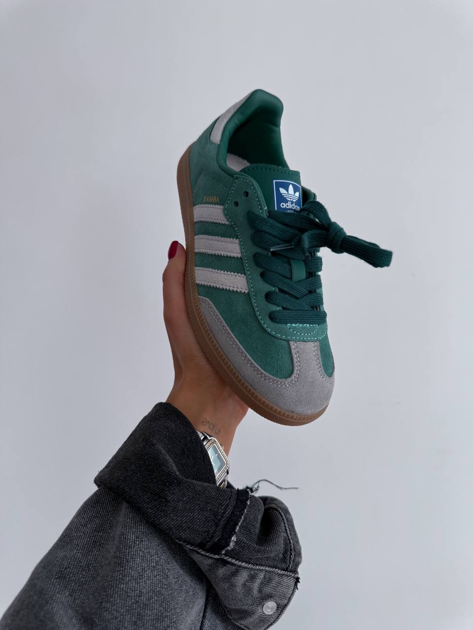Adidas Samba Collegiate Green Gum - oceanhype - 