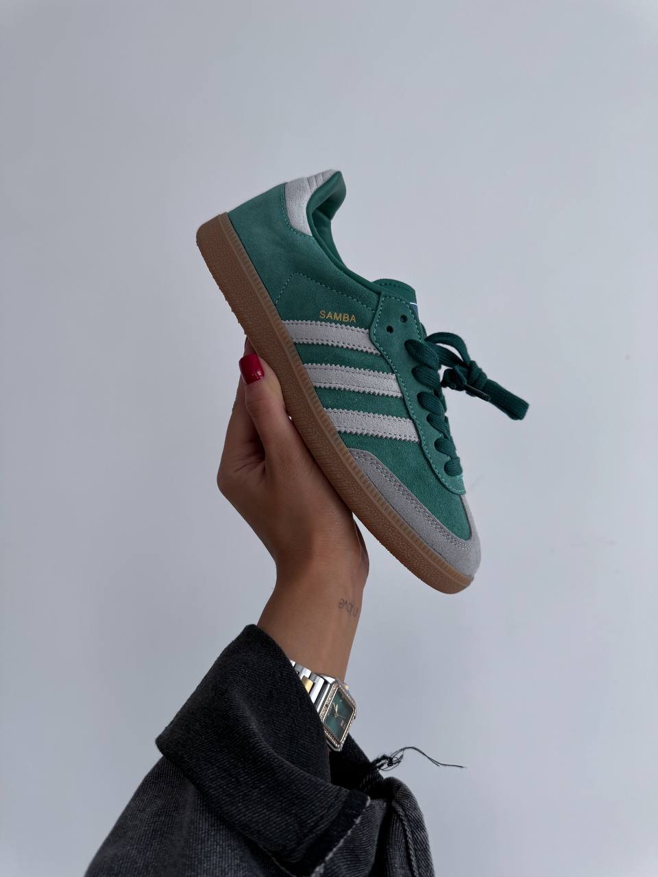 Adidas Samba Collegiate Green Gum - oceanhype - 