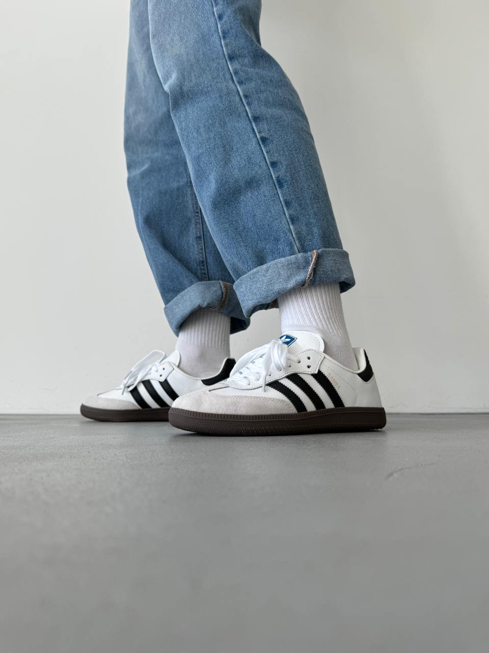 Adidas Samba White Black Gum - oceanhype - 