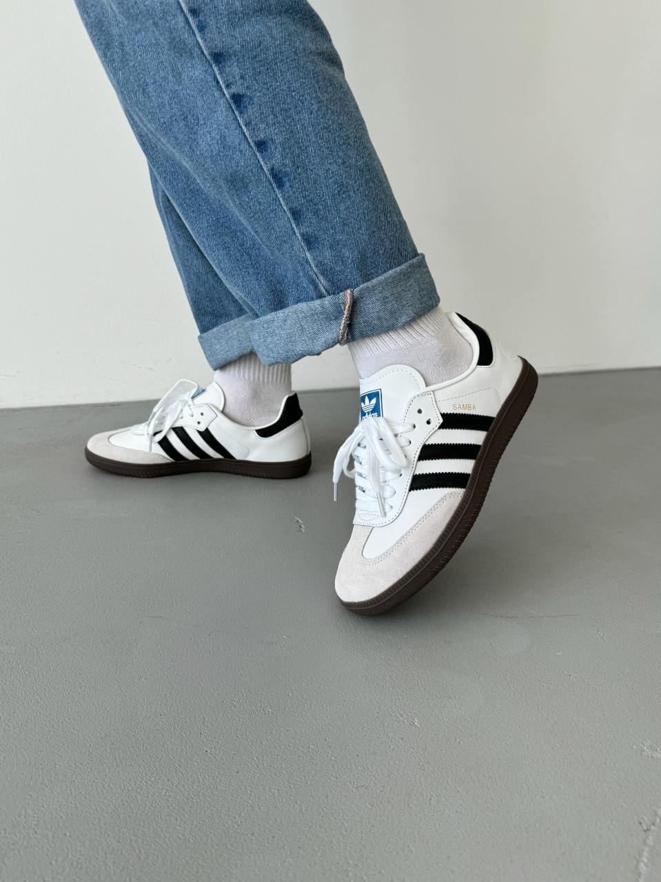 Adidas Samba White Black Gum - oceanhype - 