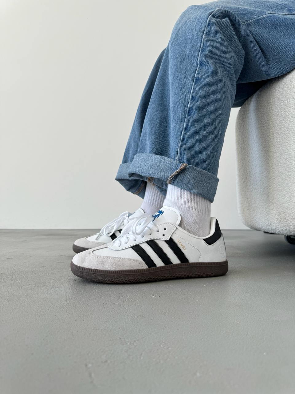 Adidas Samba White Black Gum - oceanhype - 