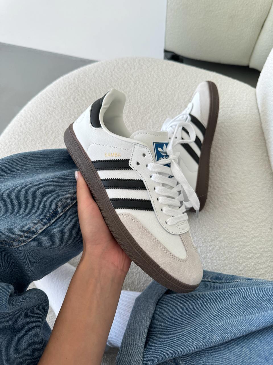 Adidas Samba White Black Gum - oceanhype - 