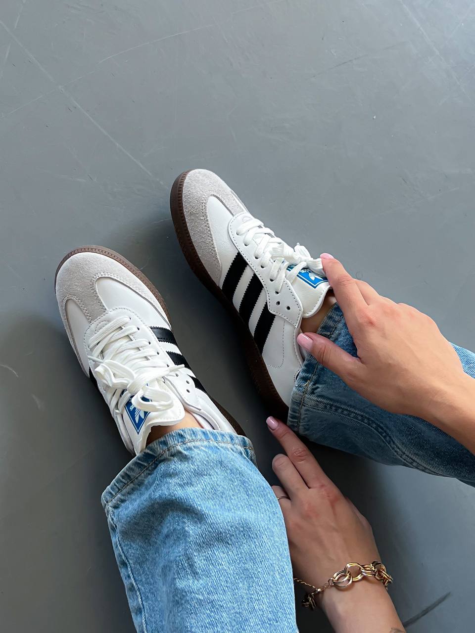 Adidas Samba Humanrace Samba White - oceanhype - 