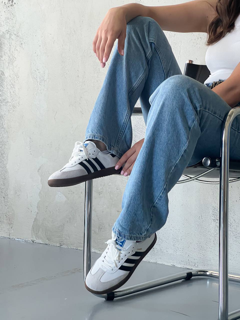 Adidas Samba Humanrace Samba White - oceanhype - 