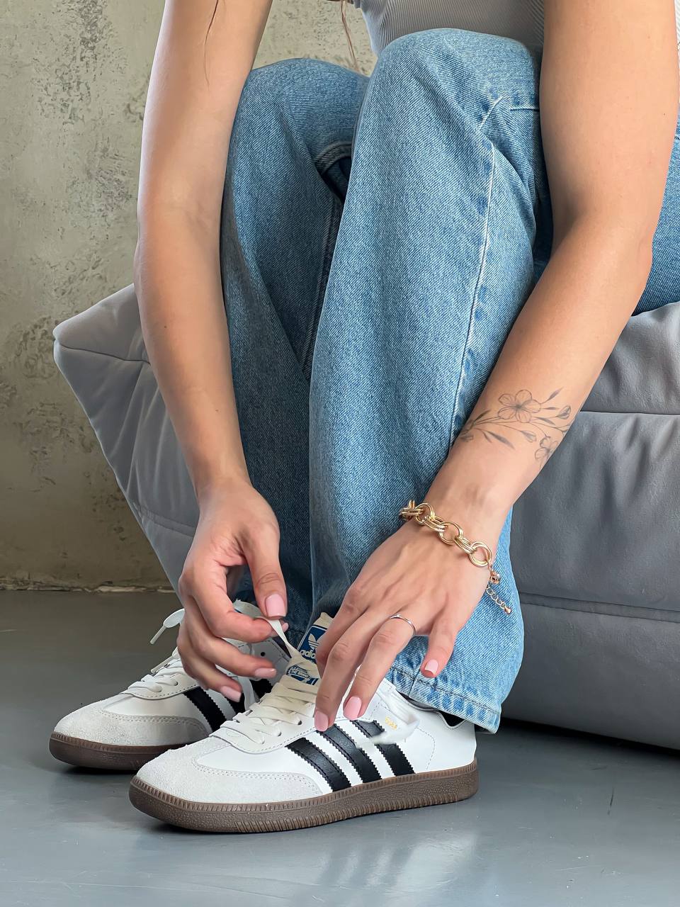 Adidas Samba Humanrace Samba White - oceanhype - 
