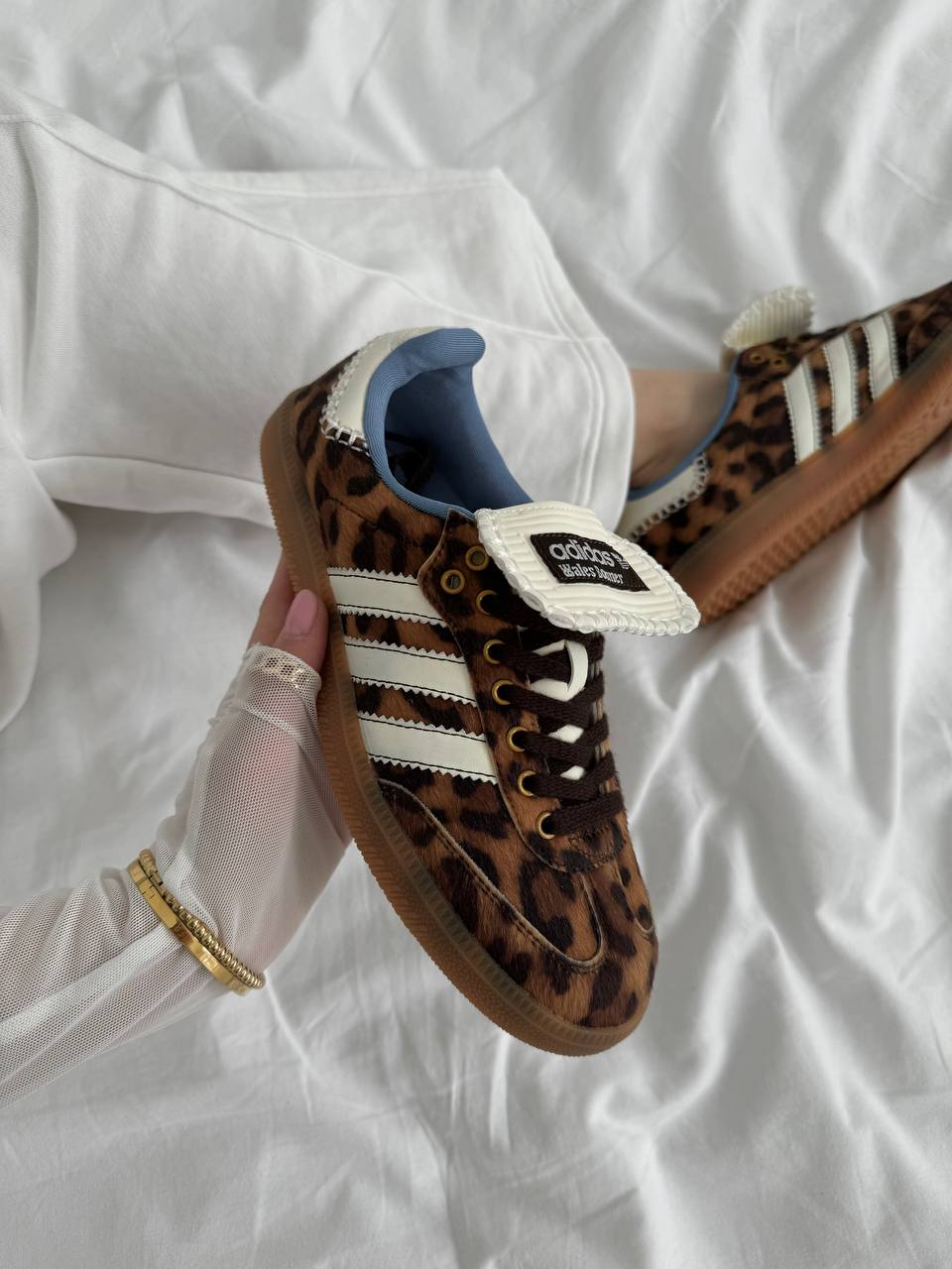 Adidas Samba x Wales Bonner Pony Leopard - oceanhype - 