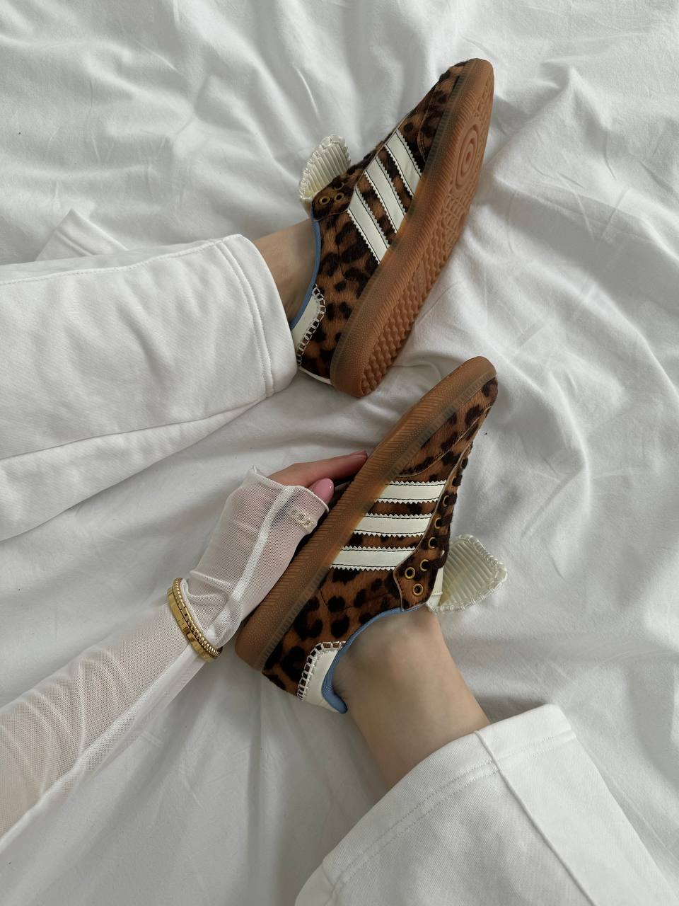 Adidas Samba x Wales Bonner Pony Leopard - oceanhype - 
