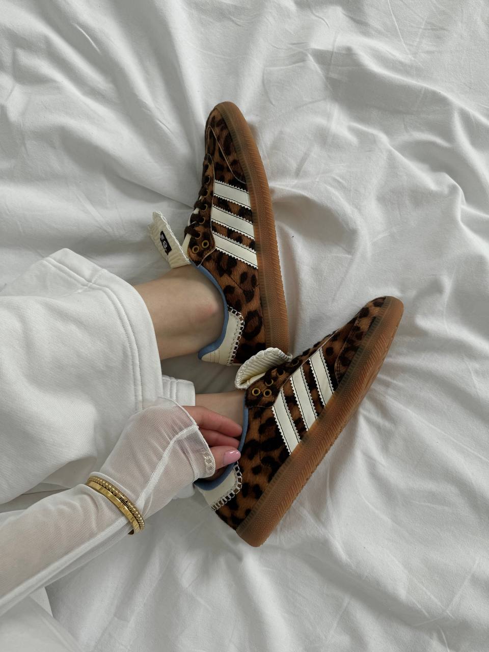 Adidas Samba x Wales Bonner Pony Leopard - oceanhype - 