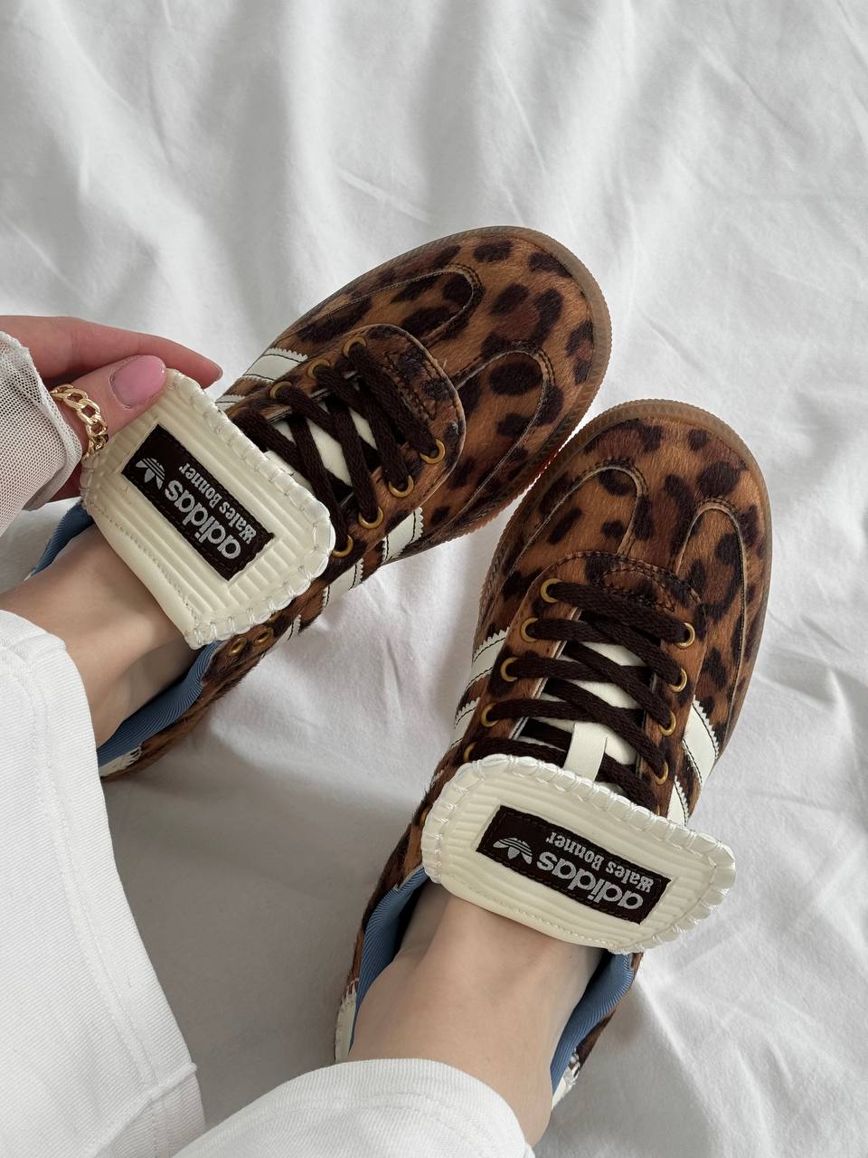 Adidas Samba x Wales Bonner Pony Leopard - oceanhype - 