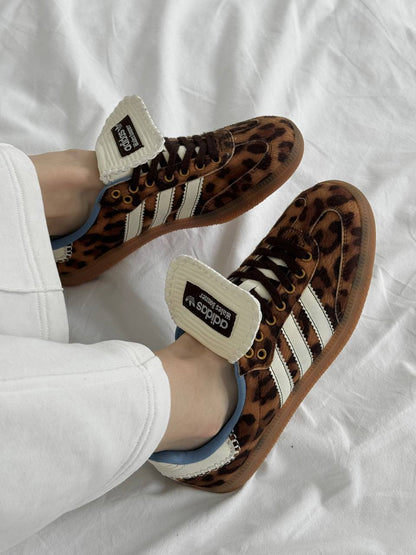 Adidas Samba x Wales Bonner Pony Leopard - oceanhype - 