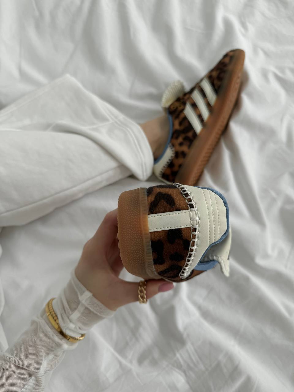 Adidas Samba x Wales Bonner Pony Leopard - oceanhype - 