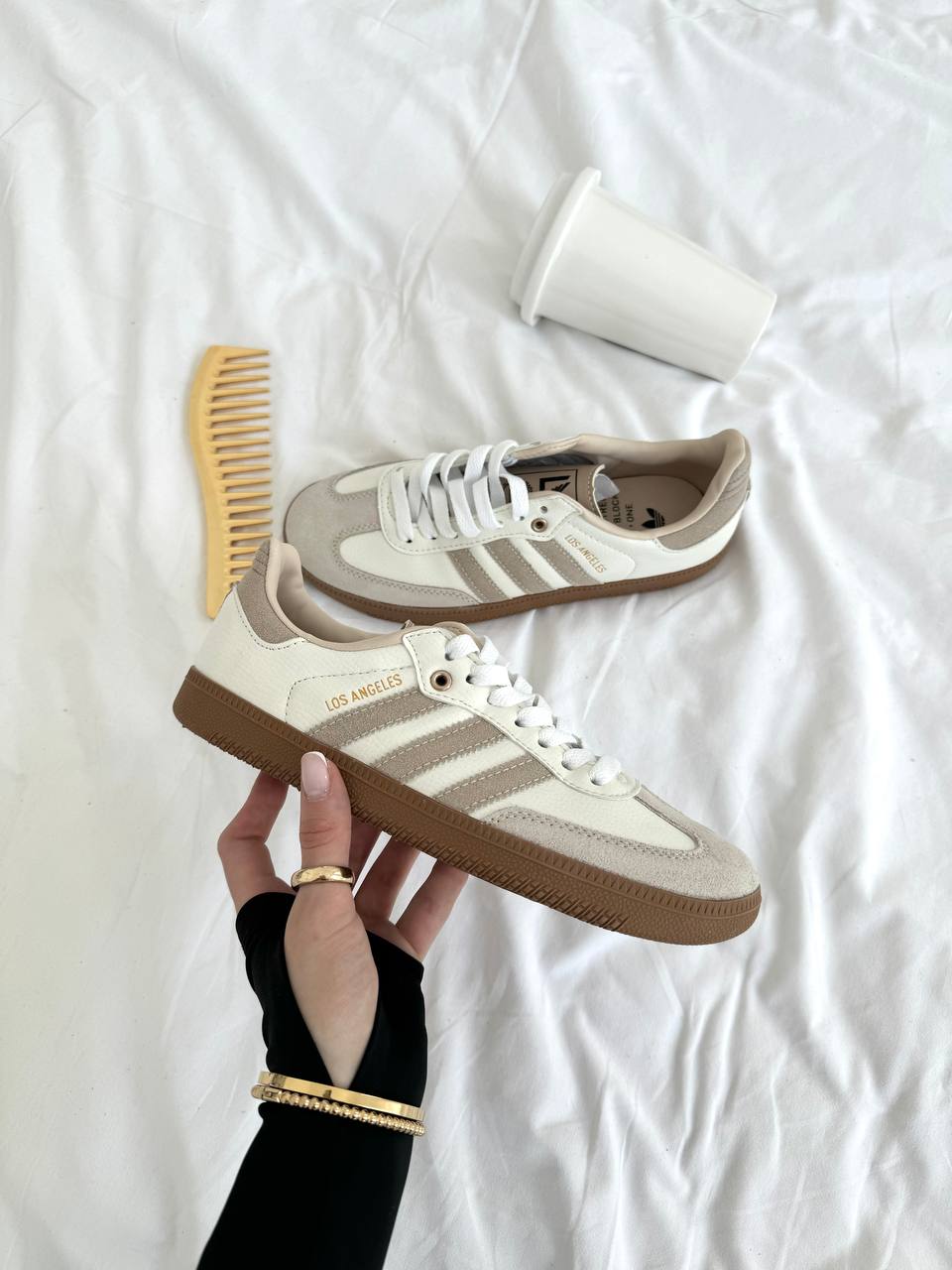 Adidas Samba x LAFC Linen Gum - oceanhype - 