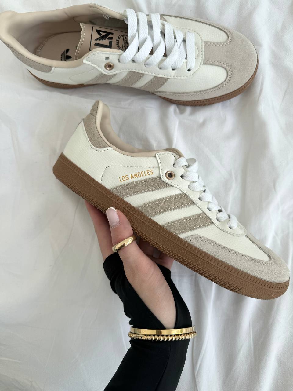 Adidas Samba x LAFC Linen Gum - oceanhype - 