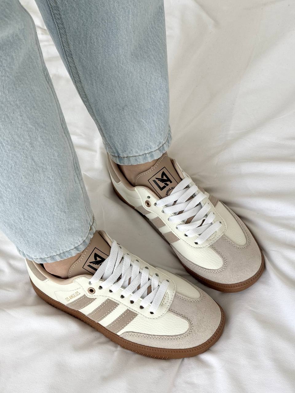 Adidas Samba x LAFC Linen Gum - oceanhype - 