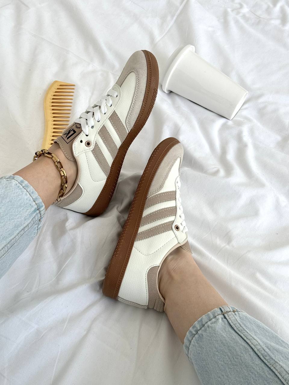 Adidas Samba x LAFC Linen Gum - oceanhype - 