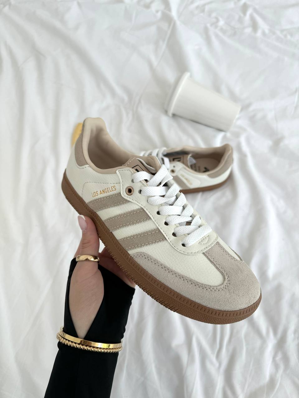 Adidas Samba x LAFC Linen Gum - oceanhype - 