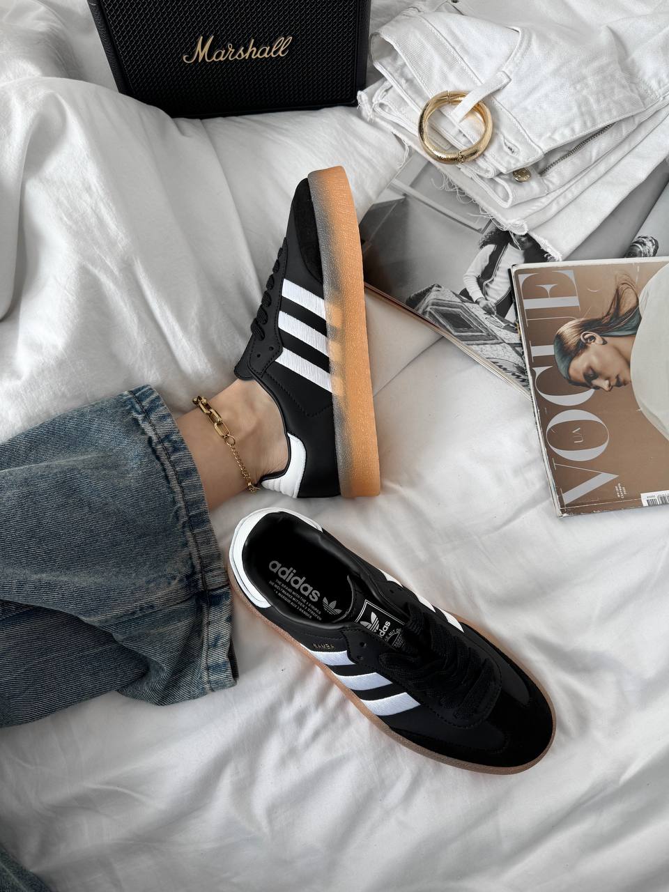 Adidas Samba XLG Black White Gum - oceanhype - 