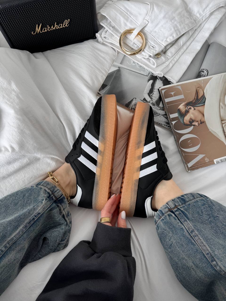 Adidas Samba XLG Black White Gum - oceanhype - 