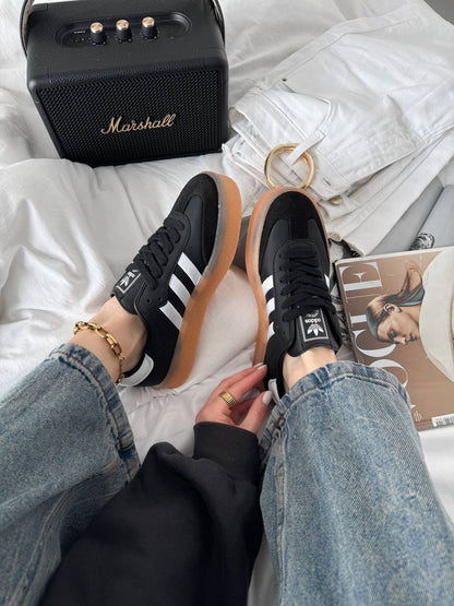 Adidas Samba XLG Black White Gum - oceanhype - 