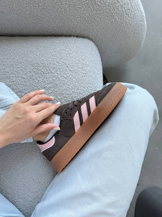 Adidas Samba XLG Brown Pink - oceanhype - 