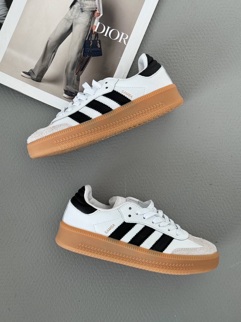 Adidas Samba XLG White Black Gum - oceanhype - 