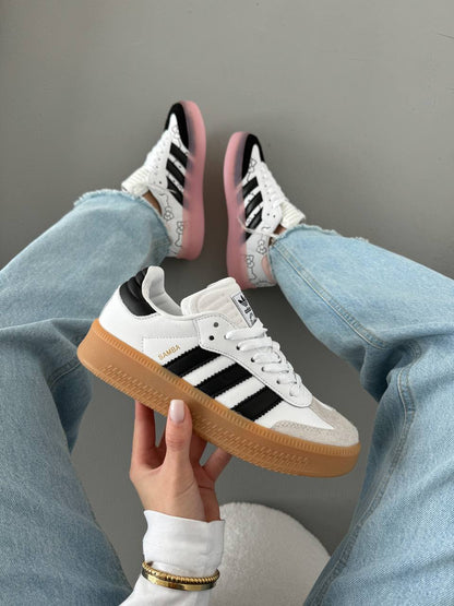 Adidas Samba XLG White Black Gum - oceanhype - 