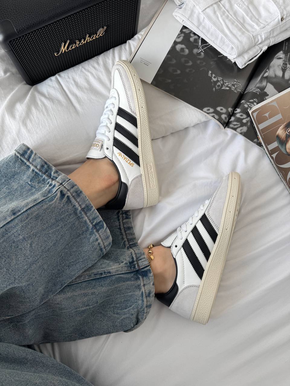 Adidas Handball Spezial White Grey - oceanhype - 